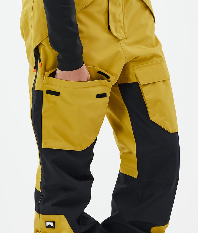 Montec Fawk W Snowboardhose Damen Yellow/Black Renewed, Bild 7 von 7