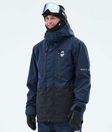 Montec Fawk Snowboardjacke Dark Blue/Black