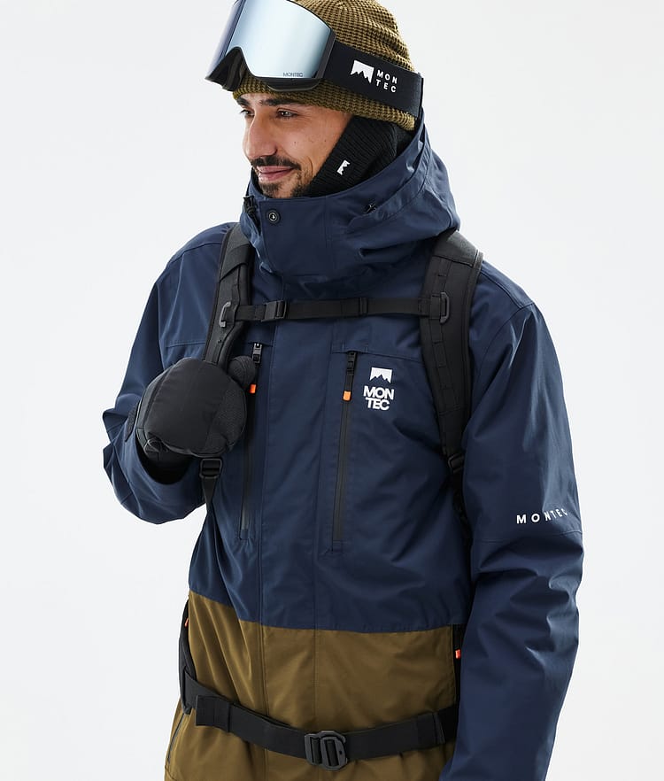 Montec Fawk Snowboardjacke Herren Dark Blue/Fatigue Renewed, Bild 2 von 10