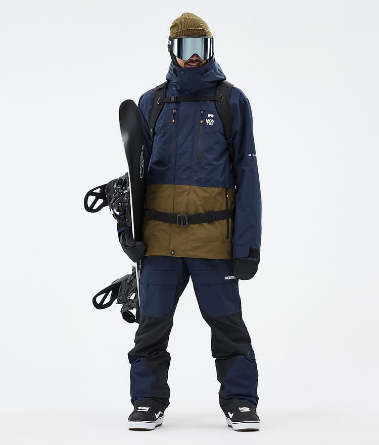 Montec Fawk Snowboardjacke Herren Dark Blue/Fatigue Renewed, Bild 3 von 10