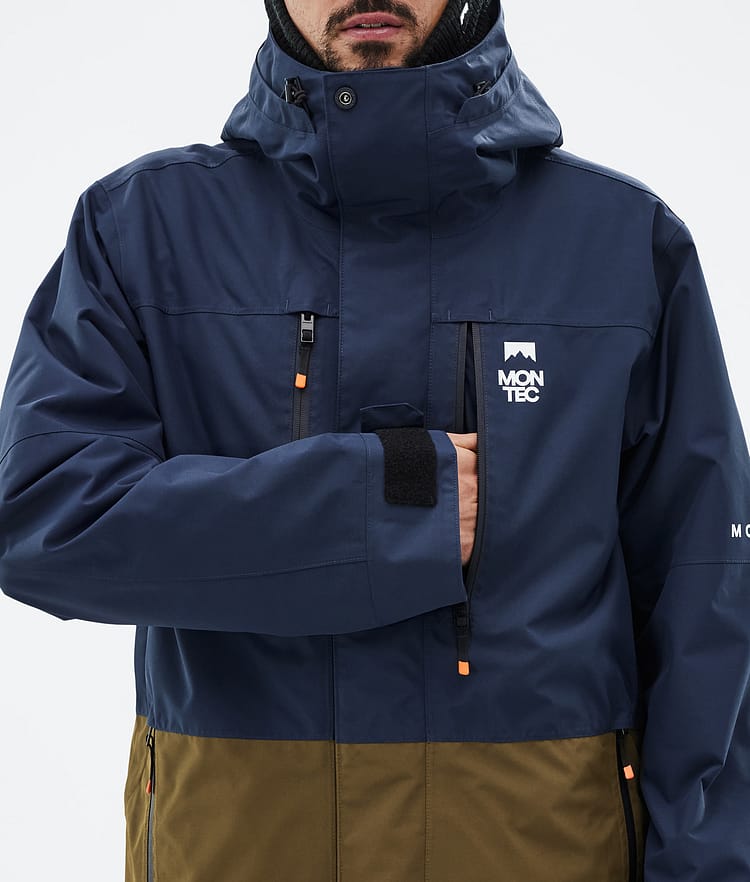 Montec Fawk Snowboardjacke Herren Dark Blue/Fatigue Renewed, Bild 9 von 10