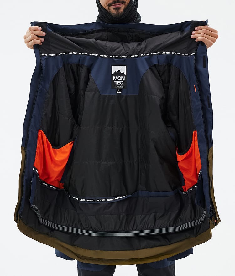 Montec Fawk Snowboardjacke Herren Dark Blue/Fatigue Renewed, Bild 10 von 10