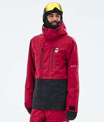 Montec Fawk Snowboardjacke Deep Red/Black