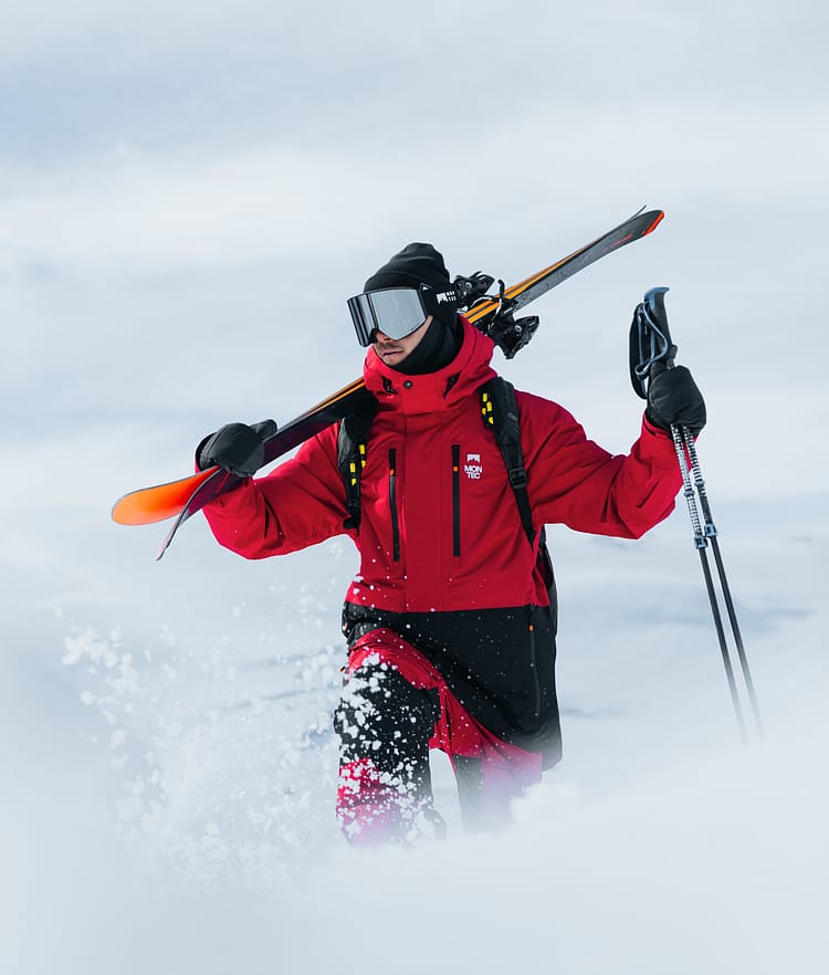 Montec Fawk Skijacke Herren Deep Red/Black, Bild 2 von 11