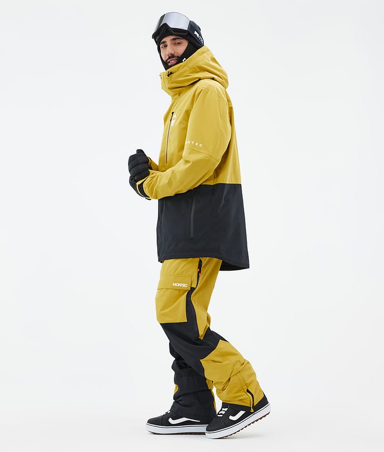 Montec Fawk Snowboardjacke Herren Yellow/Black Renewed, Bild 4 von 10