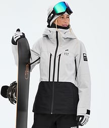 Montec Moss W Snowboardjacke Damen Light Grey/Black
