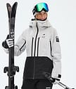 Montec Moss W Skijacke Damen Light Grey/Black