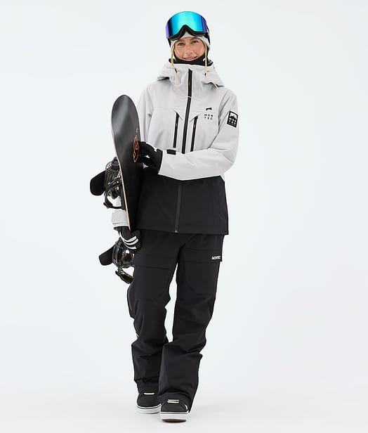 Montec Moss W Snowboard Outfit Light Grey/Black