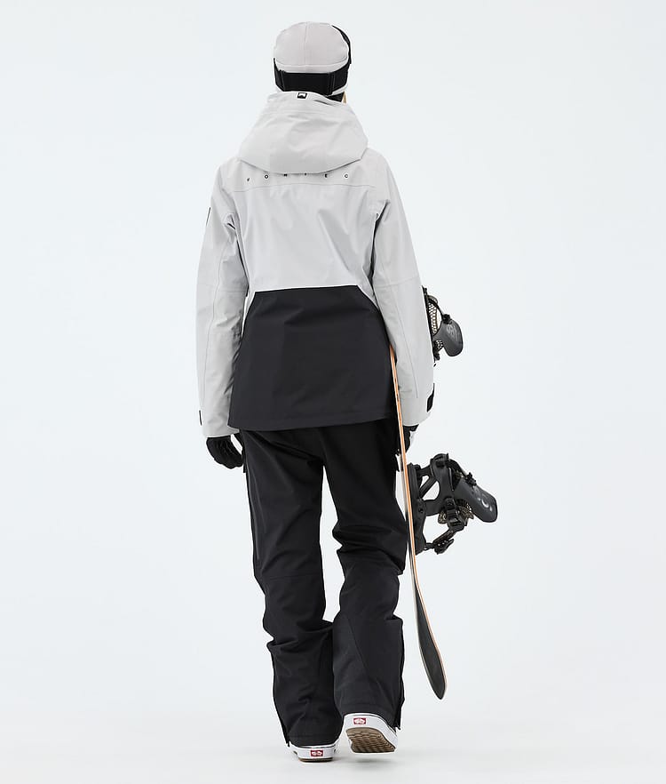 Montec Moss W Snowboardjacke Damen Light Grey/Black, Image 3 of 9