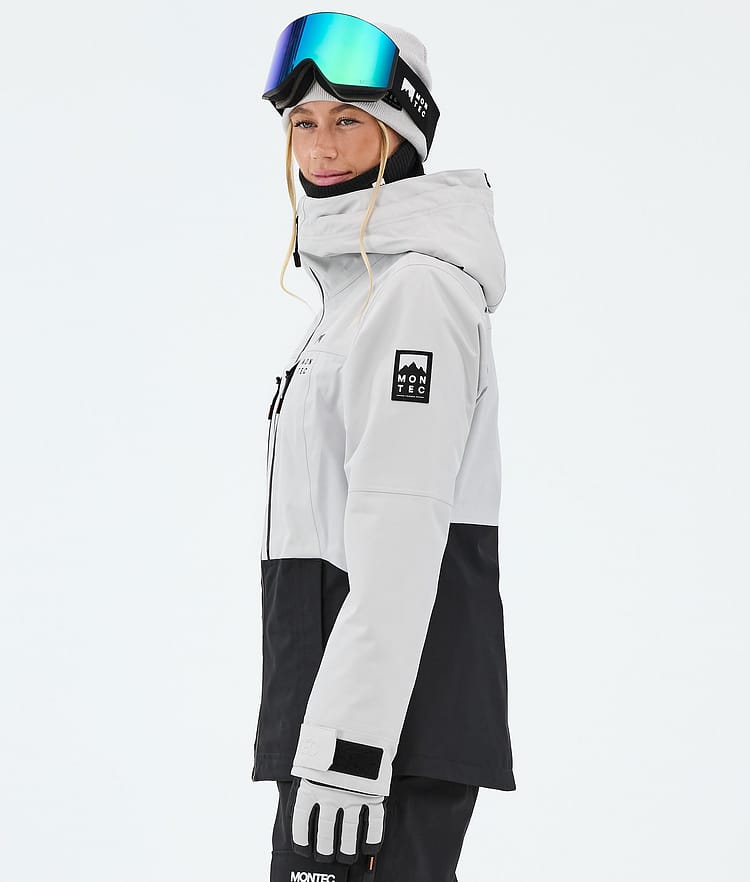 Montec Moss W Snowboardjacke Damen Light Grey/Black, Image 5 of 9