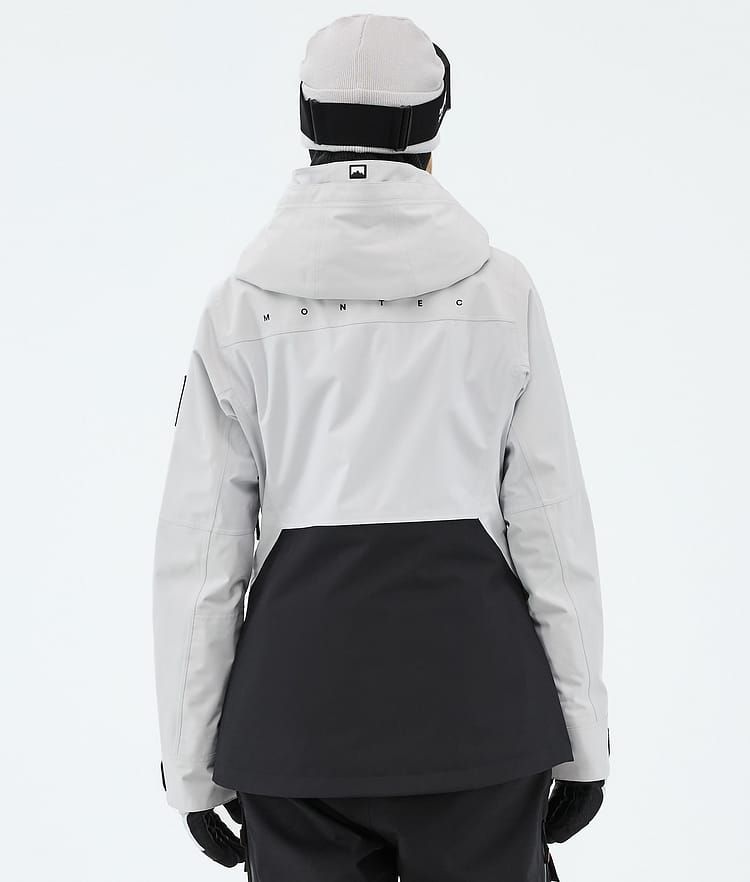 Montec Moss W Snowboardjacke Damen Light Grey/Black, Image 6 of 9