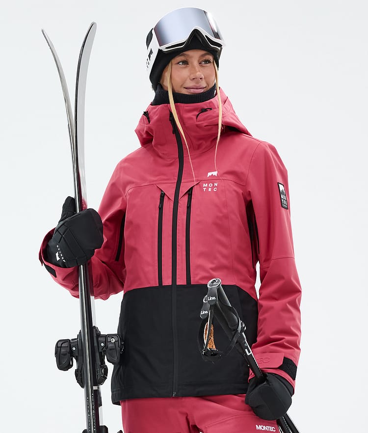 Montec Moss W Skijacke Damen Light Red/Black, Bild 1 von 10