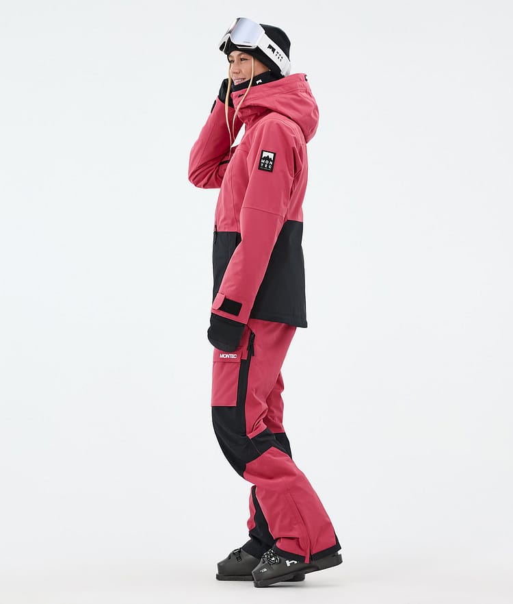 Montec Moss W Skijacke Damen Light Red/Black, Bild 4 von 10