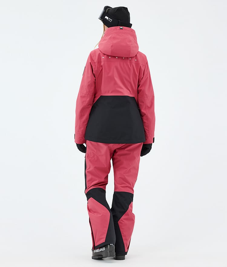 Montec Moss W Skijacke Damen Light Red/Black, Bild 3 von 9