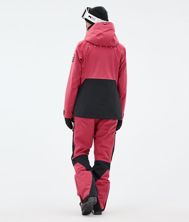 Montec Moss W Skijacke Damen Light Red/Black, Bild 5 von 10