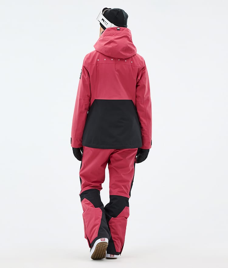 Montec Moss W Snowboardjacke Damen Light Red/Black Renewed, Bild 5 von 10