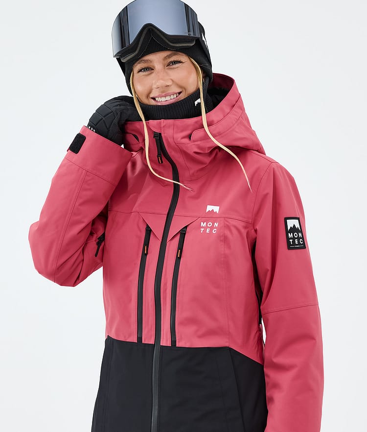 Montec Moss W Skijacke Damen Light Red/Black, Bild 4 von 9