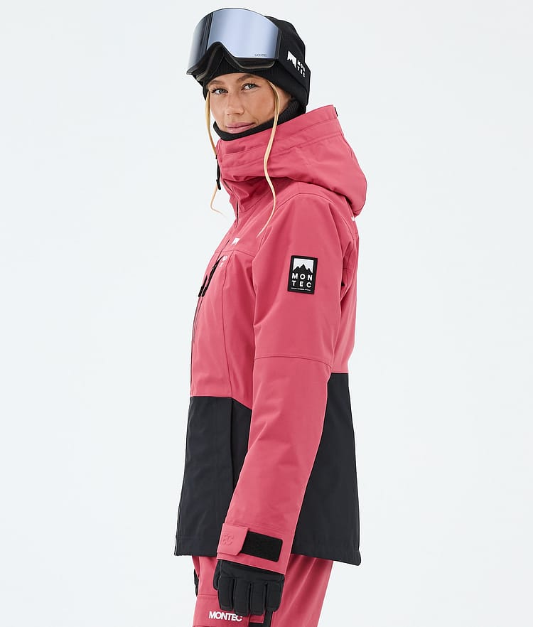 Montec Moss W Skijacke Damen Light Red/Black, Bild 5 von 9