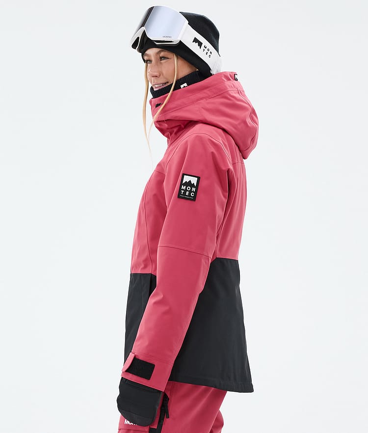 Montec Moss W Skijacke Damen Light Red/Black, Bild 6 von 10