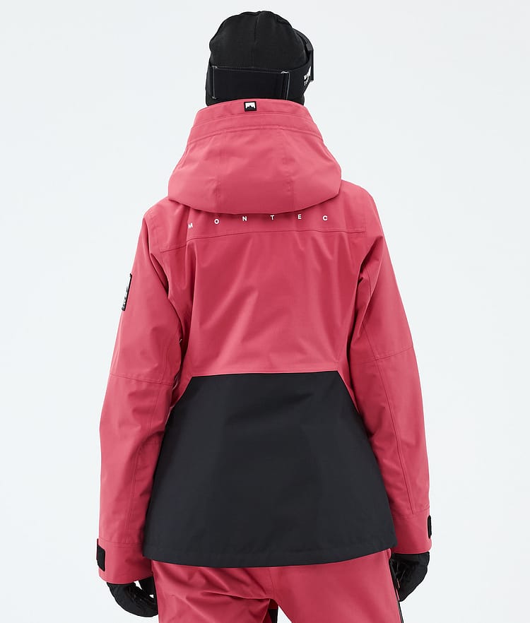 Montec Moss W Skijacke Damen Light Red/Black, Bild 6 von 9