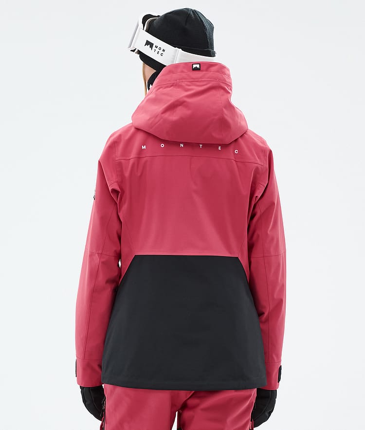 Montec Moss W Skijacke Damen Light Red/Black, Bild 7 von 10