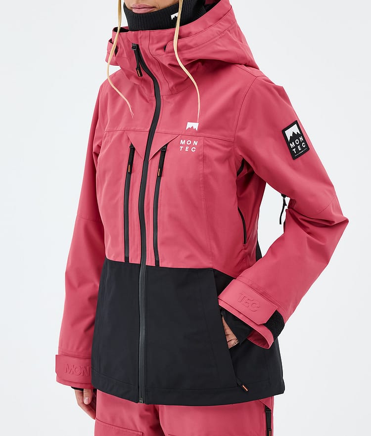 Montec Moss W Skijacke Damen Light Red/Black, Bild 7 von 9