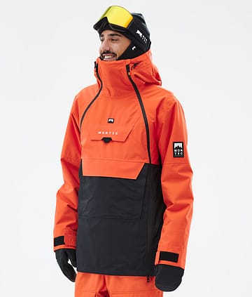 Montec Doom Snowboardjacke Orange/Black