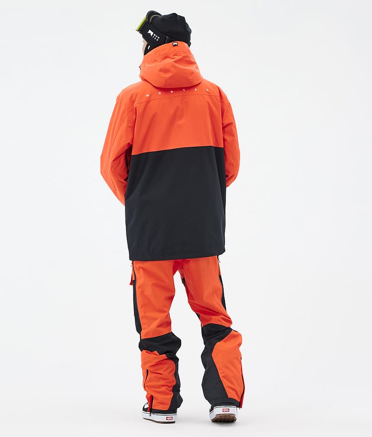 Montec Doom Snowboardjacke Herren Orange/Black Renewed, Bild 5 von 11