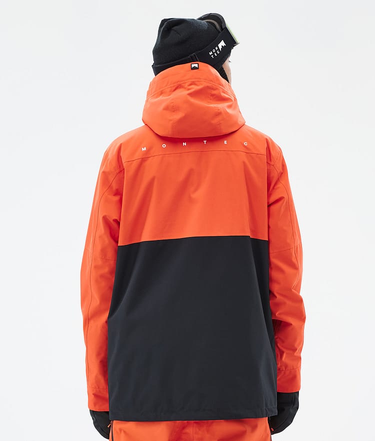 Montec Doom Snowboardjacke Herren Orange/Black Renewed, Bild 7 von 11