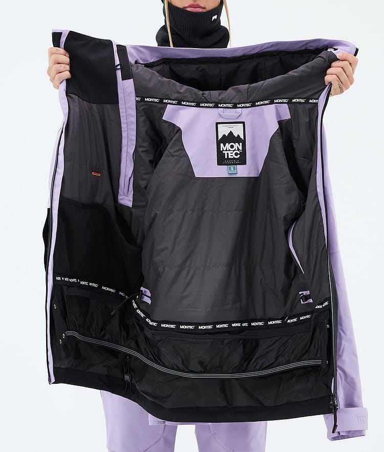 Montec Doom W Snowboardjacke Damen Faded Violet/Black, Bild 10 von 10