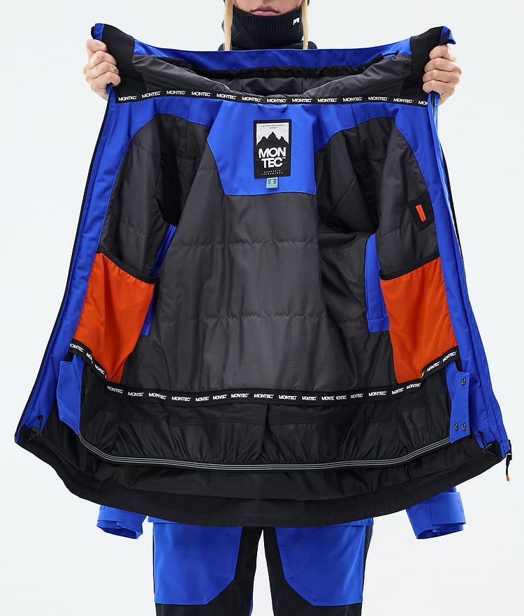 Montec Moss W Snowboardjacke Damen Cobalt Blue/Black, Bild 10 von 10