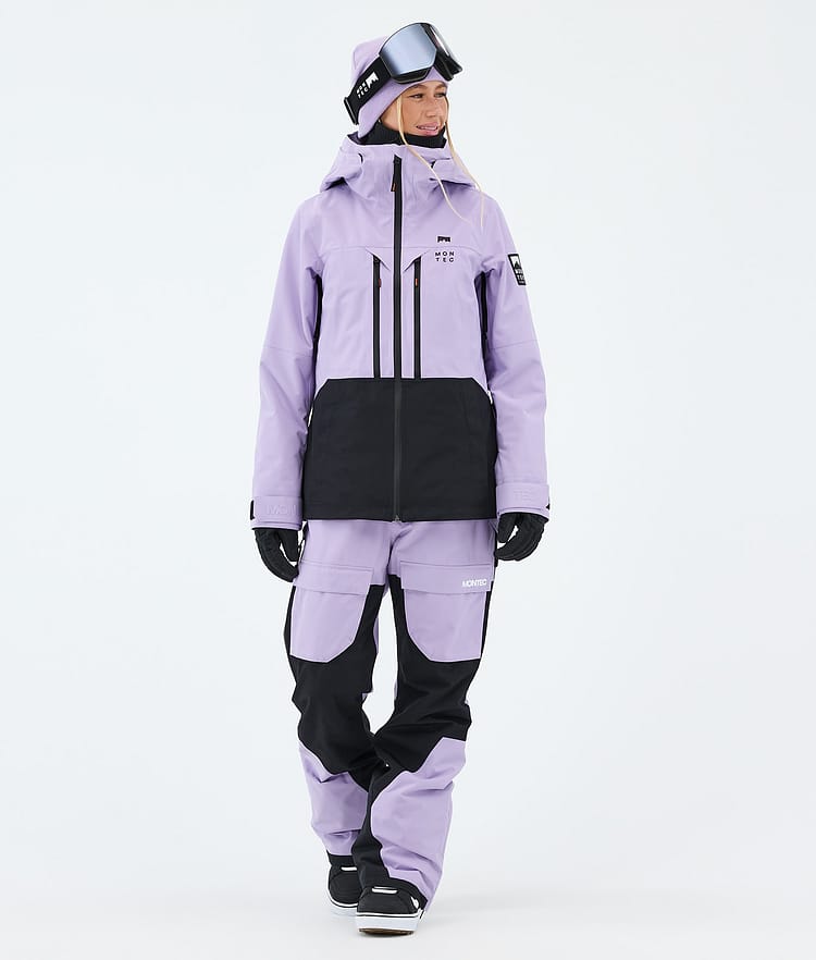 Montec Moss W Snowboardjacke Damen Faded Violet/Black, Image 3 of 10