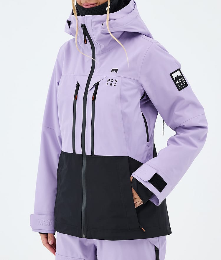 Montec Moss W Snowboardjacke Damen Faded Violet/Black, Image 8 of 10