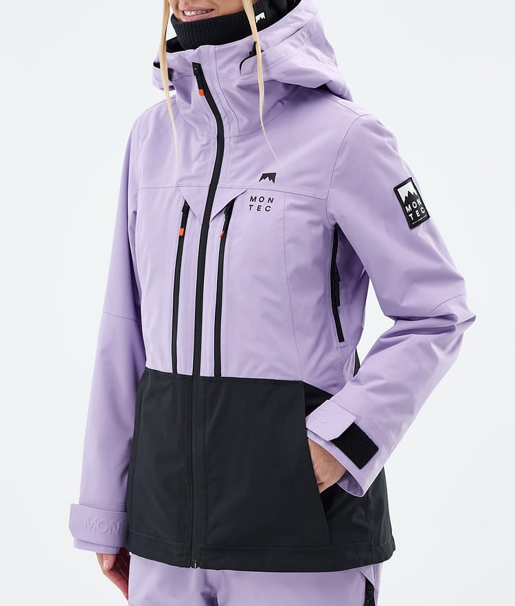 Montec Moss W Snowboardjacke Damen Faded Violet/Black, Bild 8 von 10