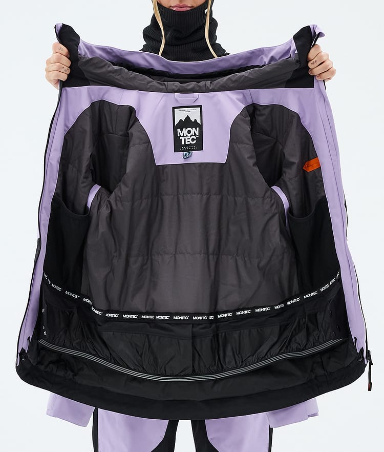 Montec Moss W Snowboardjacke Damen Faded Violet/Black, Image 10 of 10