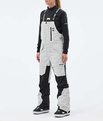 Montec Fawk W Snowboardhose Damen Light Grey/Black