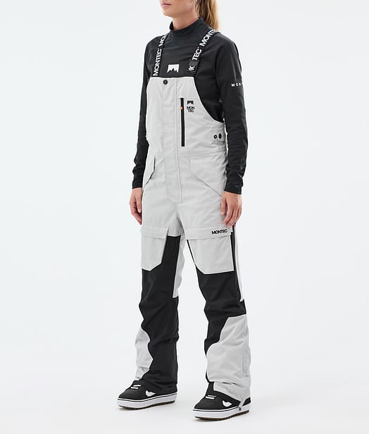 Montec Fawk W Snowboardhose Damen Light Grey/Black