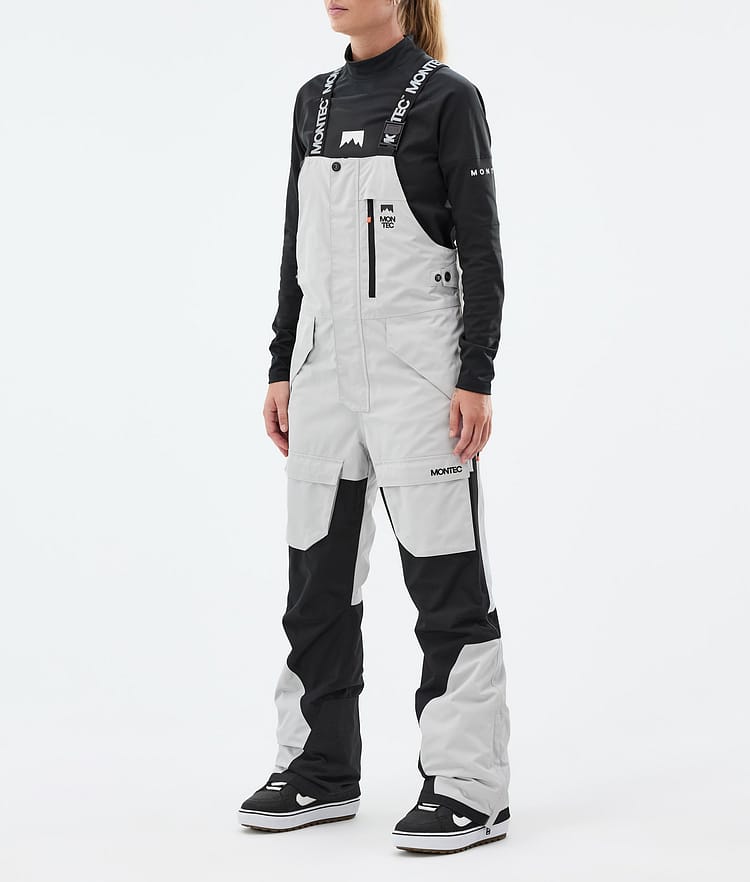 Montec Fawk W Snowboardhose Damen Light Grey/Black Renewed, Bild 1 von 7
