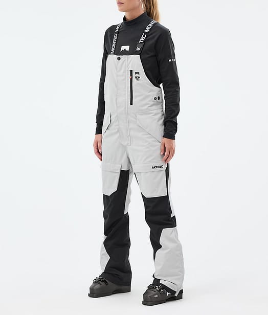 Montec Fawk W Skihose Damen Light Grey/Black