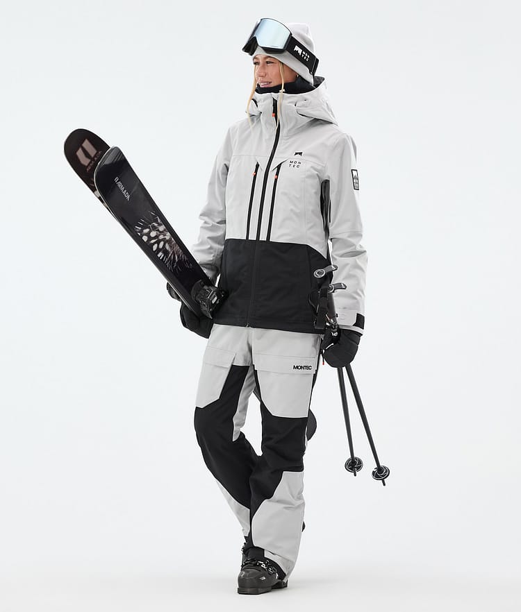 Montec Fawk W Skihose Damen Light Grey/Black, Bild 2 von 7