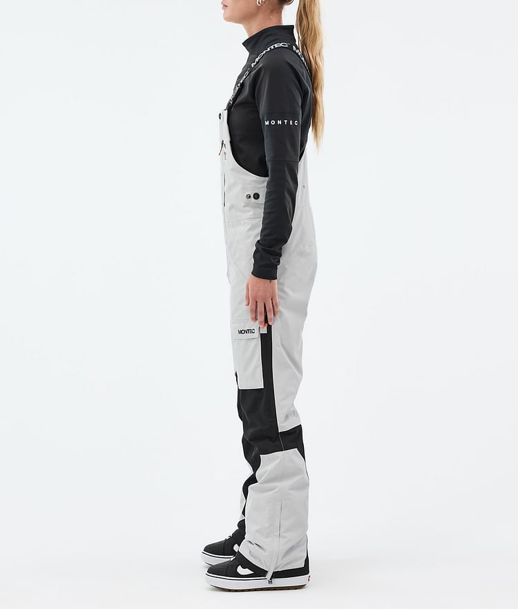 Montec Fawk W Snowboardhose Damen Light Grey/Black Renewed, Bild 3 von 7