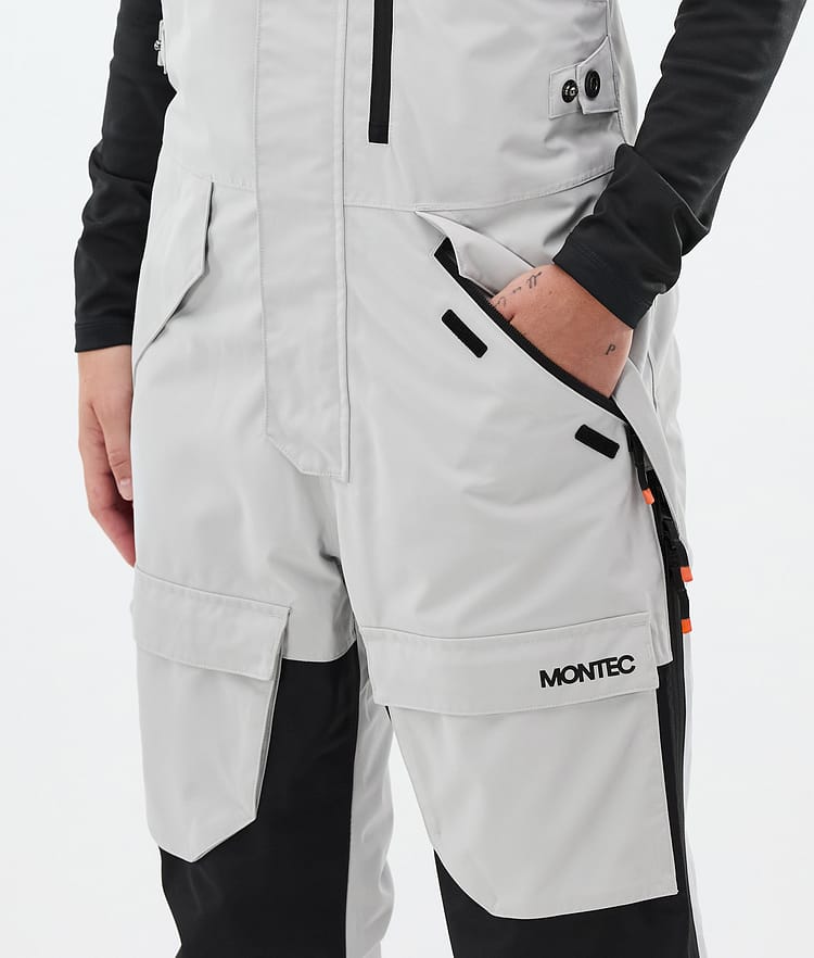 Montec Fawk W Snowboardhose Damen Light Grey/Black Renewed, Bild 5 von 7