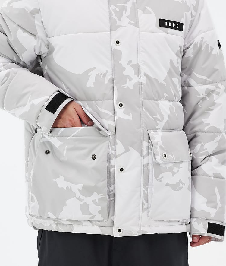 Dope Puffer Full Zip 24 Skijacke Herren Grey Camo, Bild 8 von 9