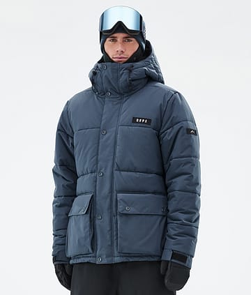 Dope Puffer Full Zip 24 Snowboardjacke Metal Blue