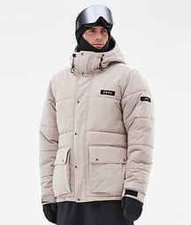 Dope Puffer Full Zip 24 Snowboardjacke Herren Sand