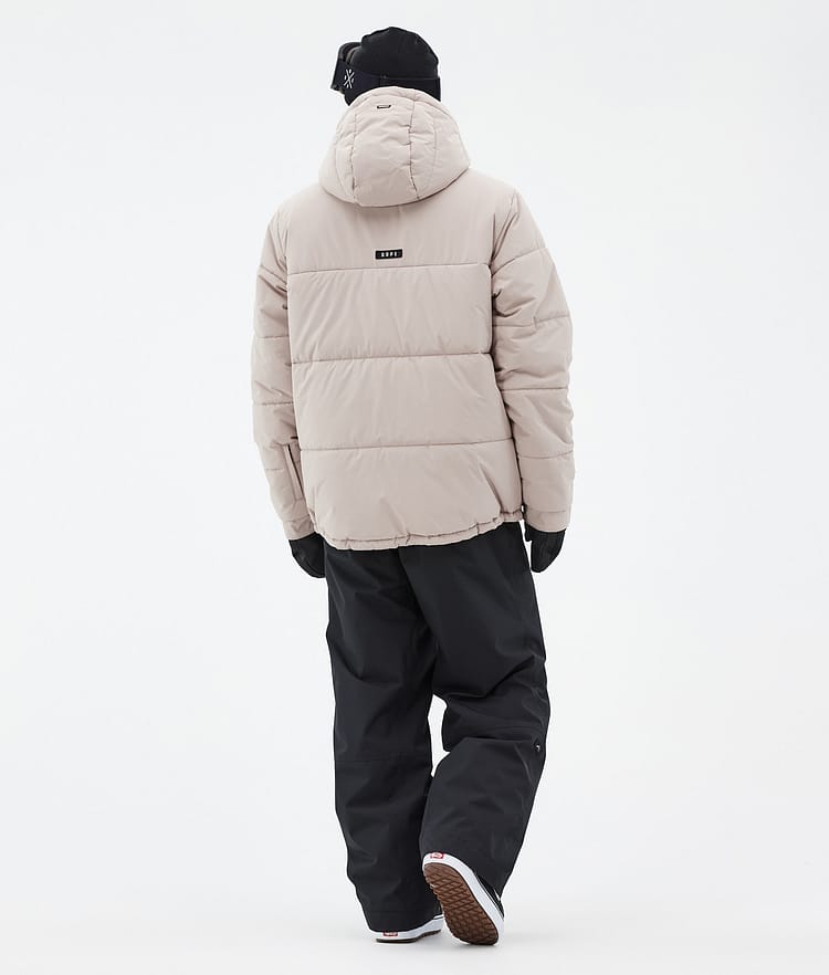 Dope Puffer Full Zip 24 Snowboardjacke Herren Sand Renewed, Bild 4 von 9