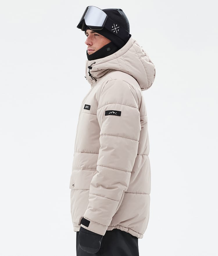 Dope Puffer Full Zip 24 Snowboardjacke Herren Sand Renewed, Bild 5 von 9