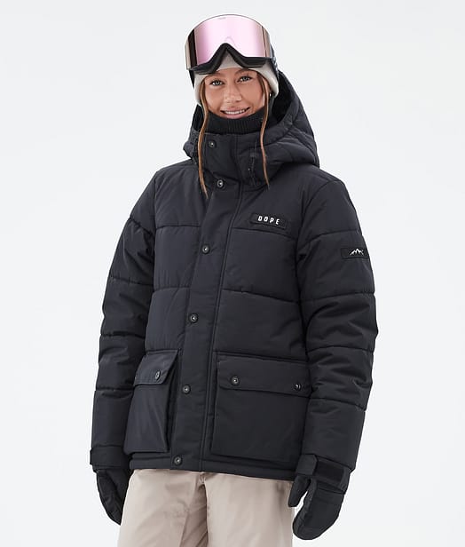 Dope Puffer W Full Zip 24 Snowboardjacke Damen Black