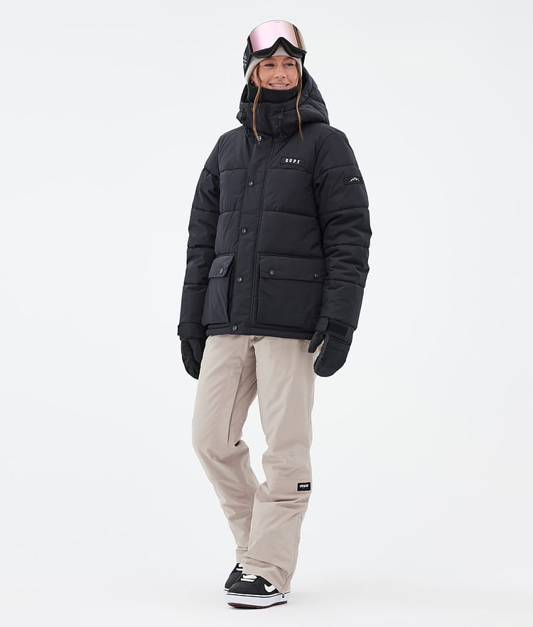 Dope Puffer W Full Zip 24 Snowboardjacke Damen Black, Bild 2 von 9