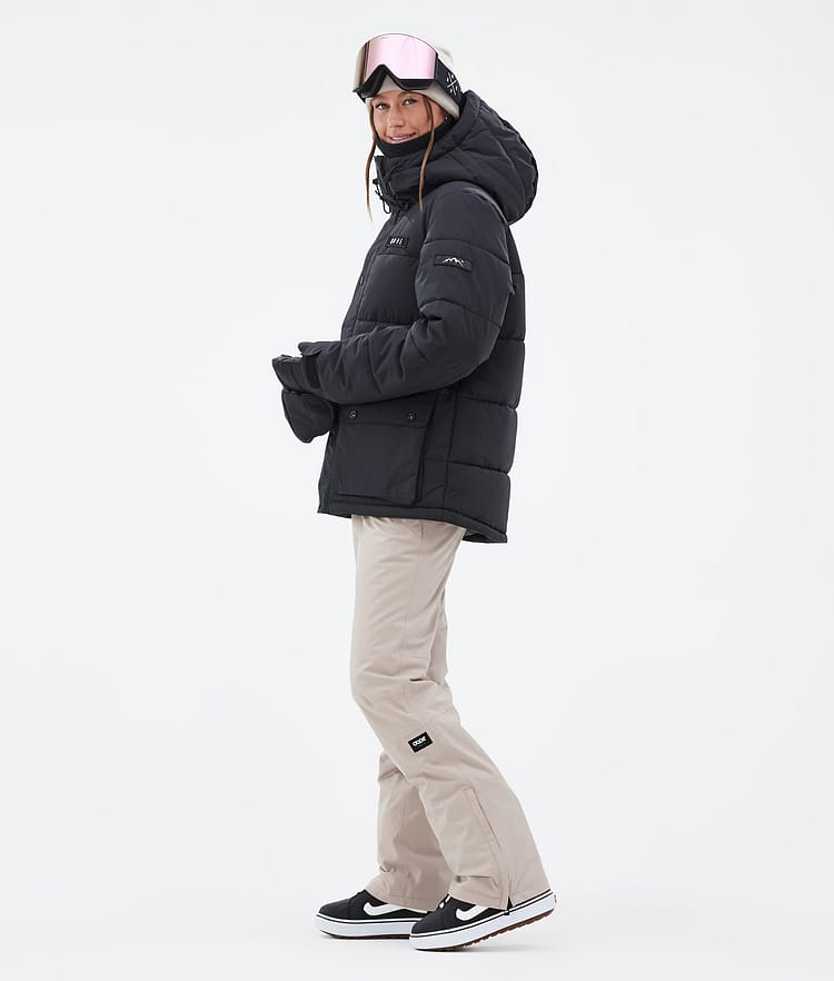Dope Puffer W Full Zip 24 Snowboardjacke Damen Black, Bild 3 von 9